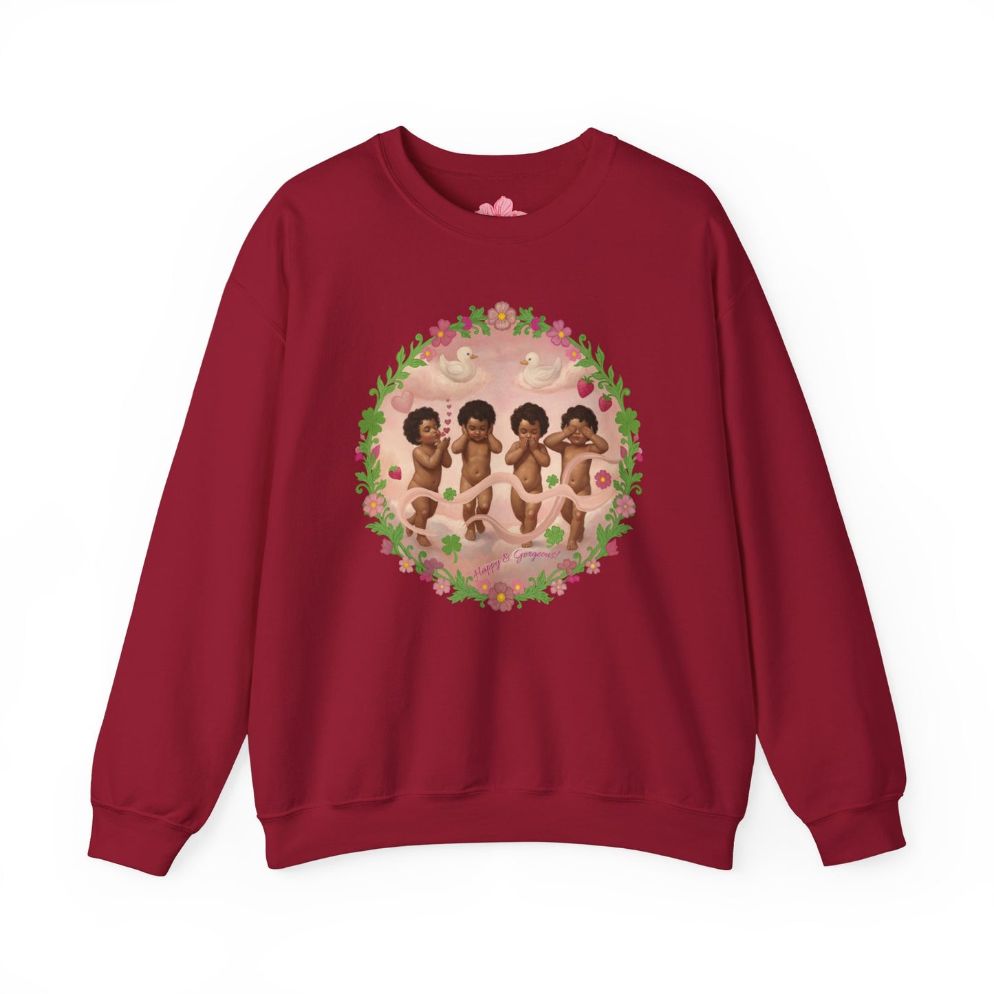 Pink Clouds of Cherubs | Sweatshirt