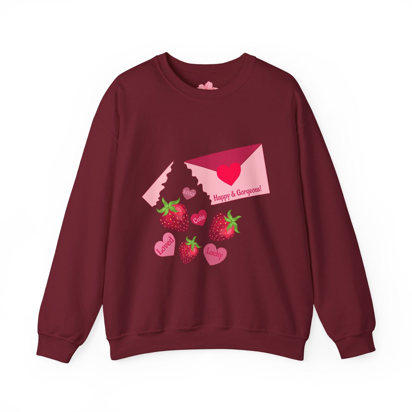 Strawberry Sweetheart Envelope | Sweatshirt