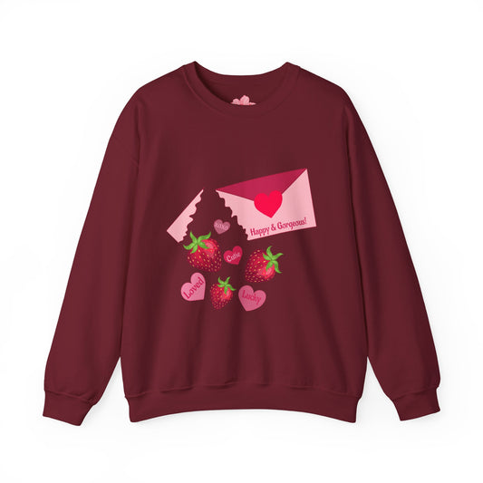 Strawberry Sweetheart Envelope | Sweatshirt