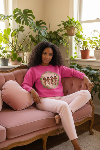 Pink Clouds of Cherubs | Sweatshirt