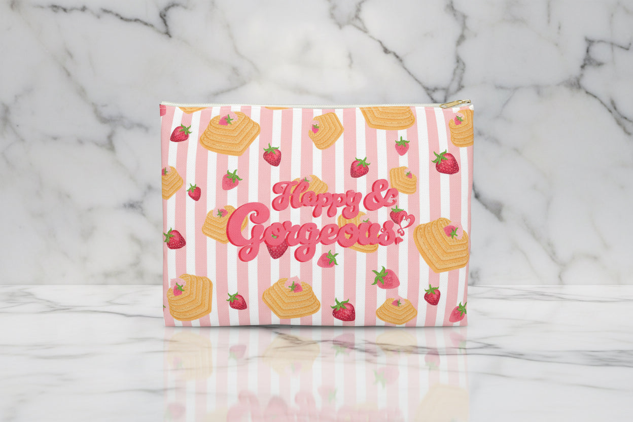 Strawberries & Waffles | Accessory Bag