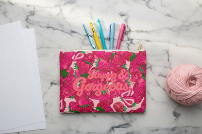 Strawberry Delight | Accessory Bag