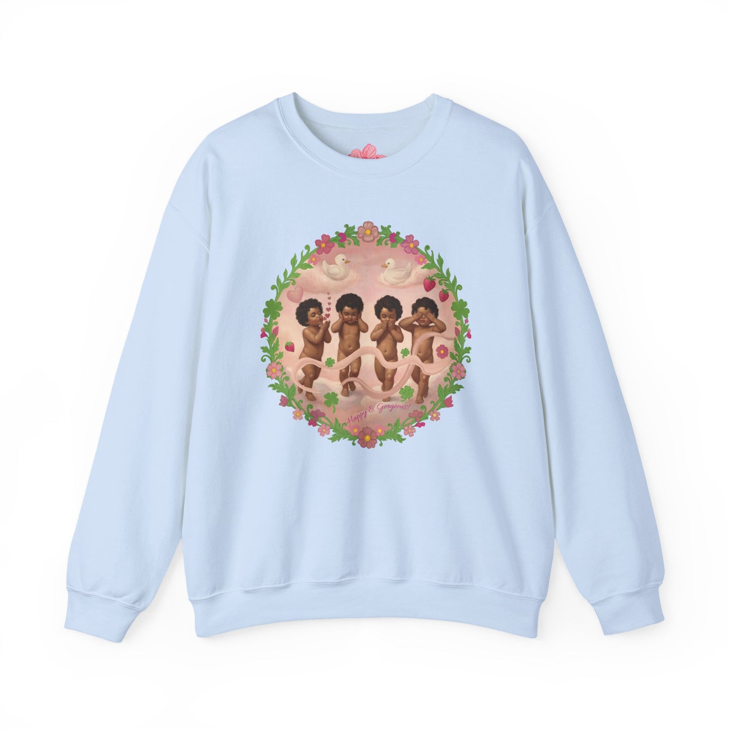Pink Clouds of Cherubs | Sweatshirt