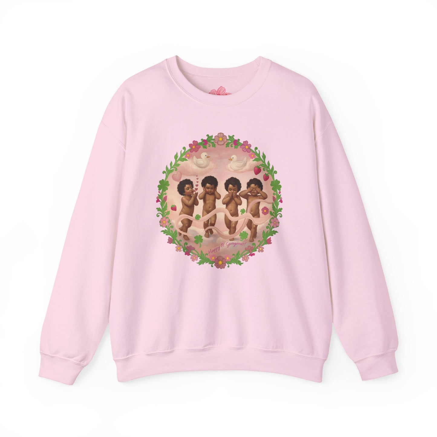 Pink Clouds of Cherubs | Sweatshirt