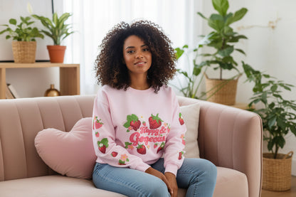 Happy & Gorgeous Strawberry | Sweatshirt
