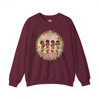 Pink Clouds of Cherubs | Sweatshirt