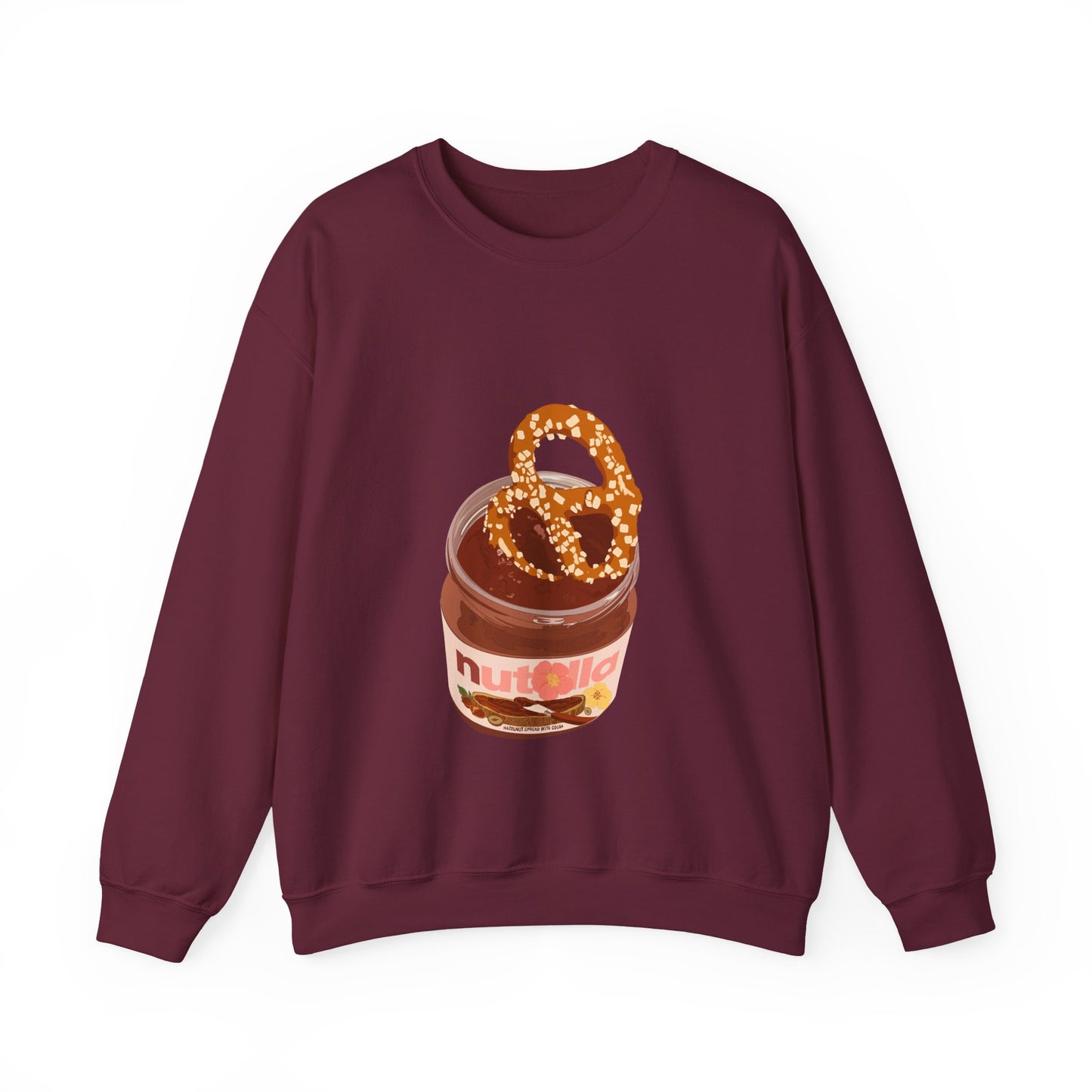 Chocolate Hazel Heart Pretzel | Sweatshirt