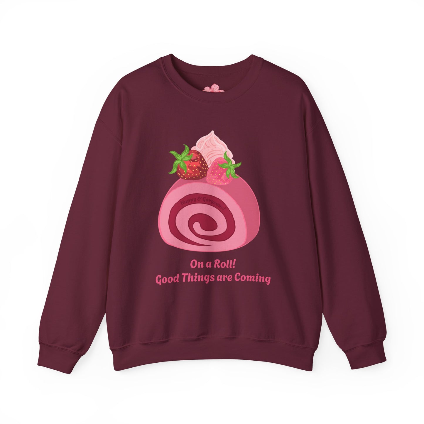 Strawberry Swiss Roll | Sweatshirt