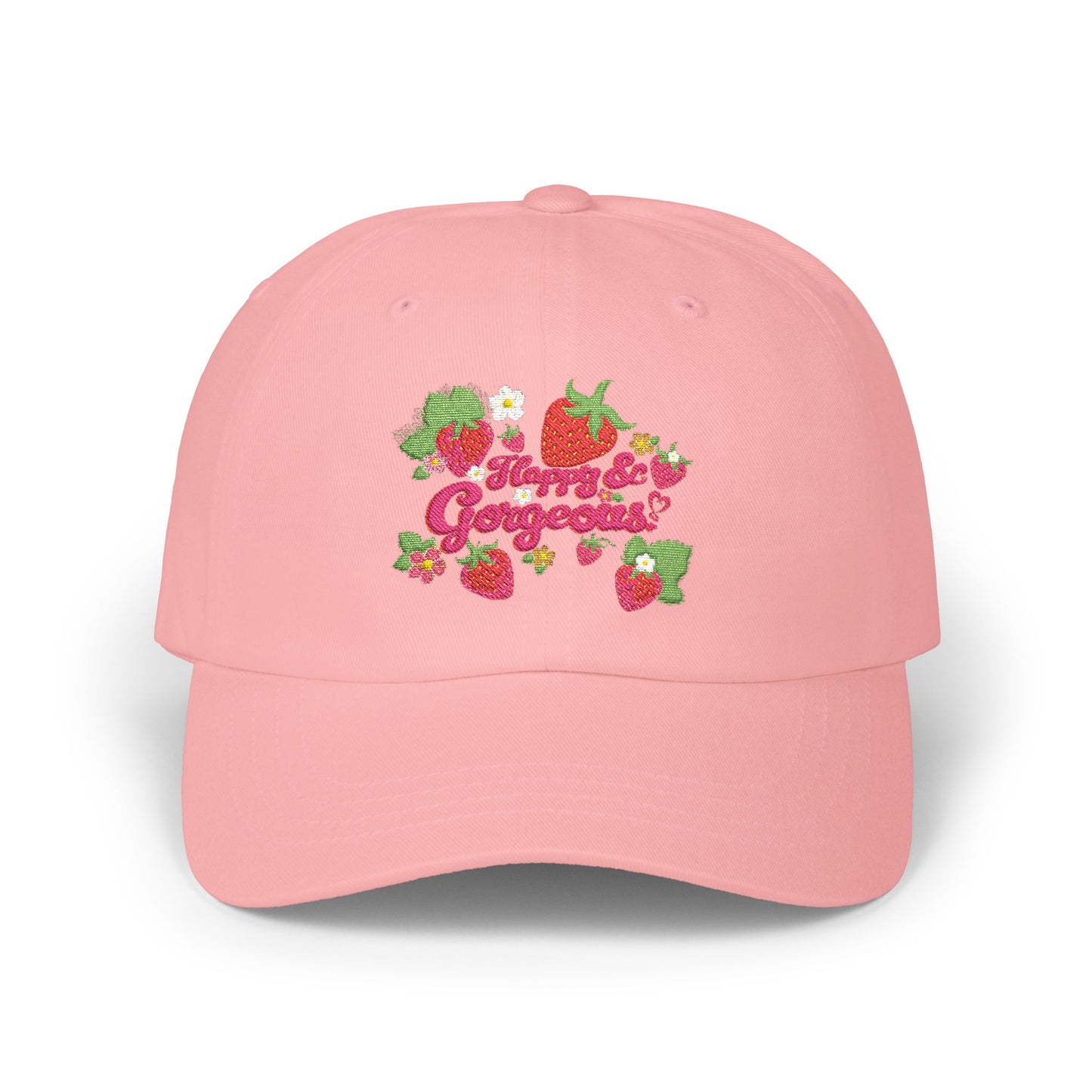 Happy & Gorgeous | Embroidered Hat