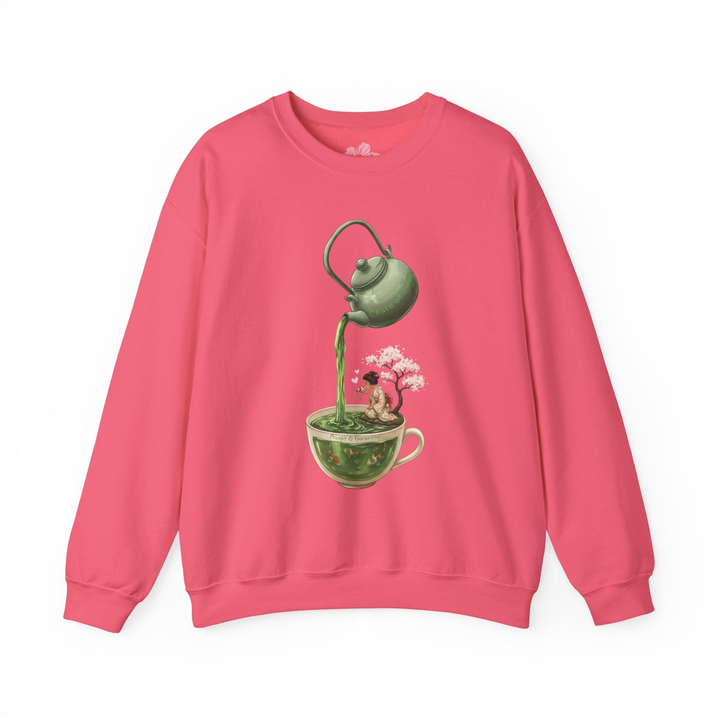 Green Tea Peace of Mind Waterfall | Sweatshirt