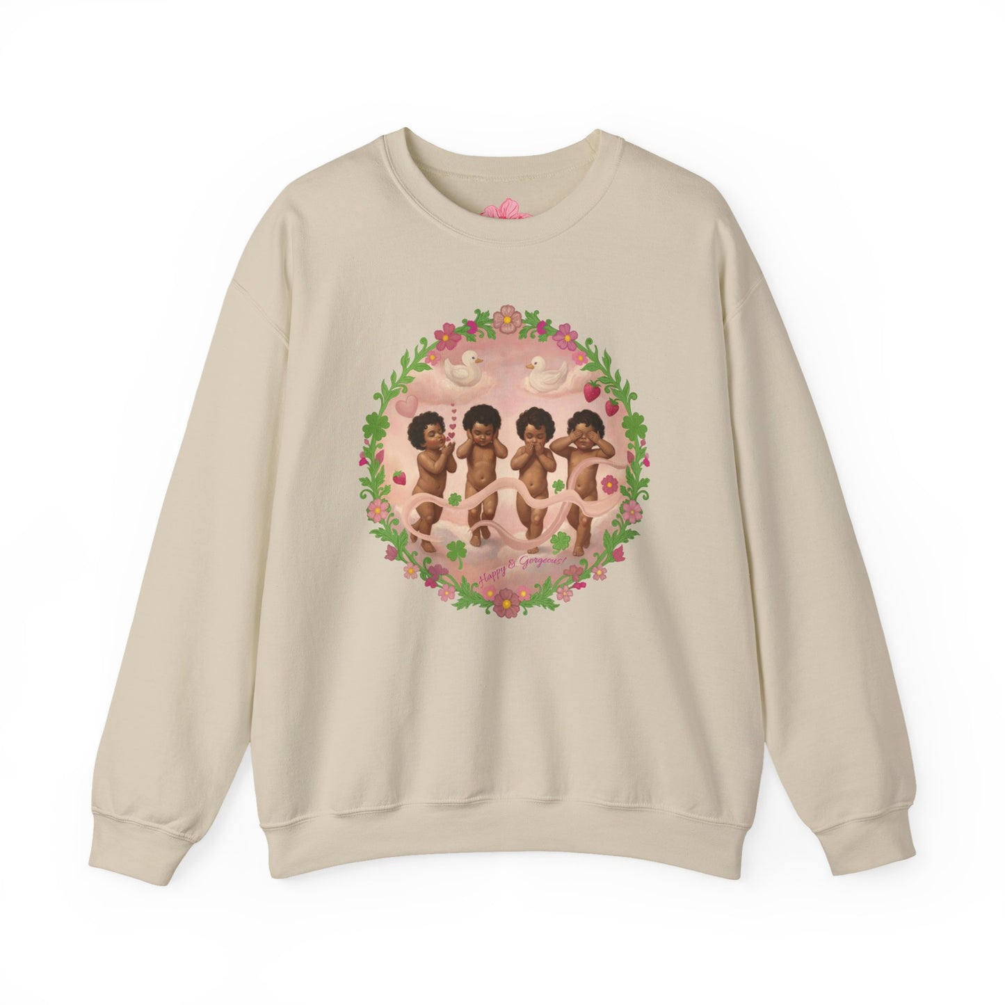 Pink Clouds of Cherubs | Sweatshirt