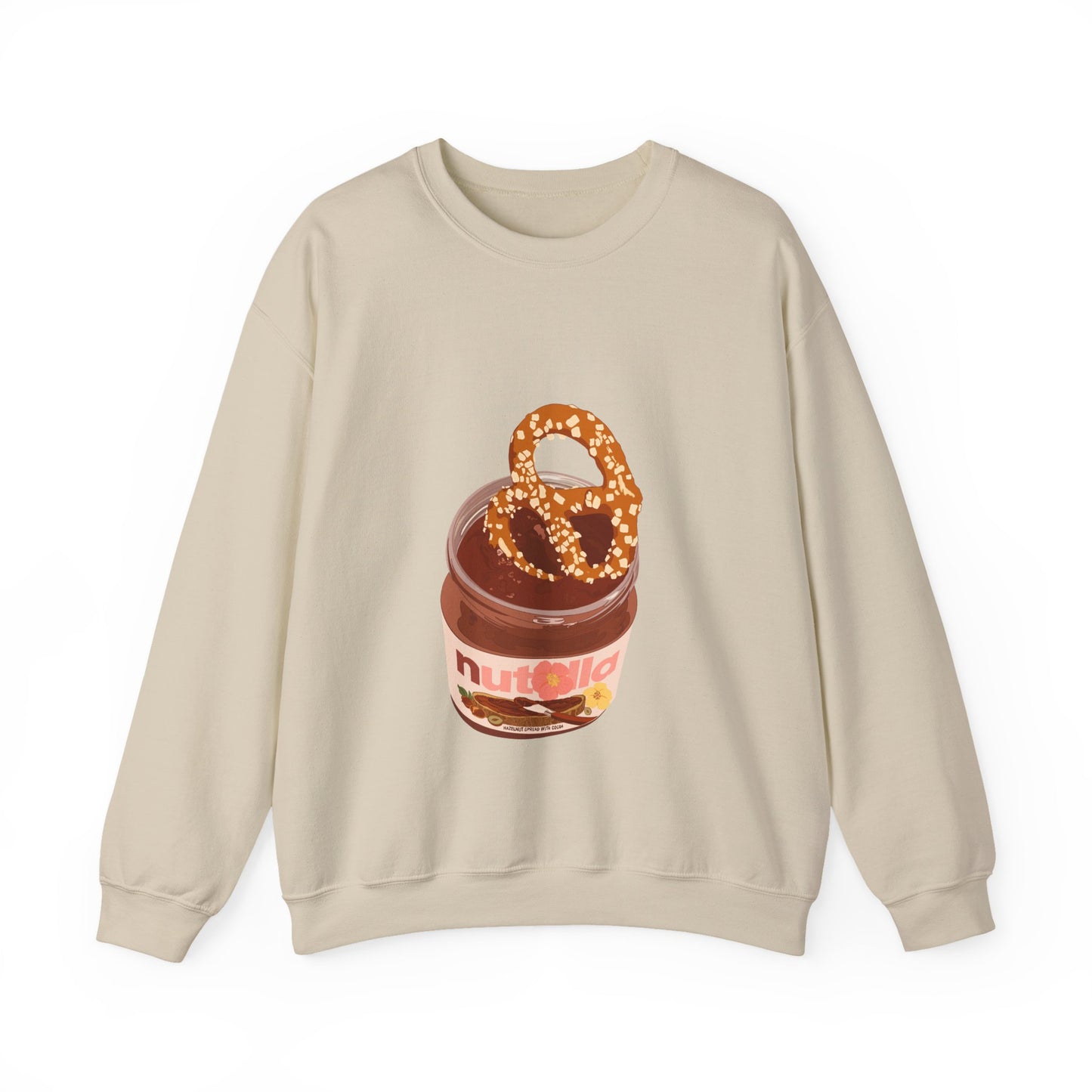 Chocolate Hazel Heart Pretzel | Sweatshirt