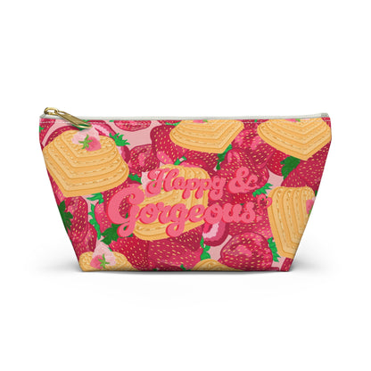 Strawberry Heart Waffles | Beauty Bag