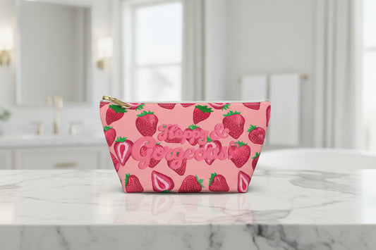 Pink Strawberry Delight | Beauty Bag