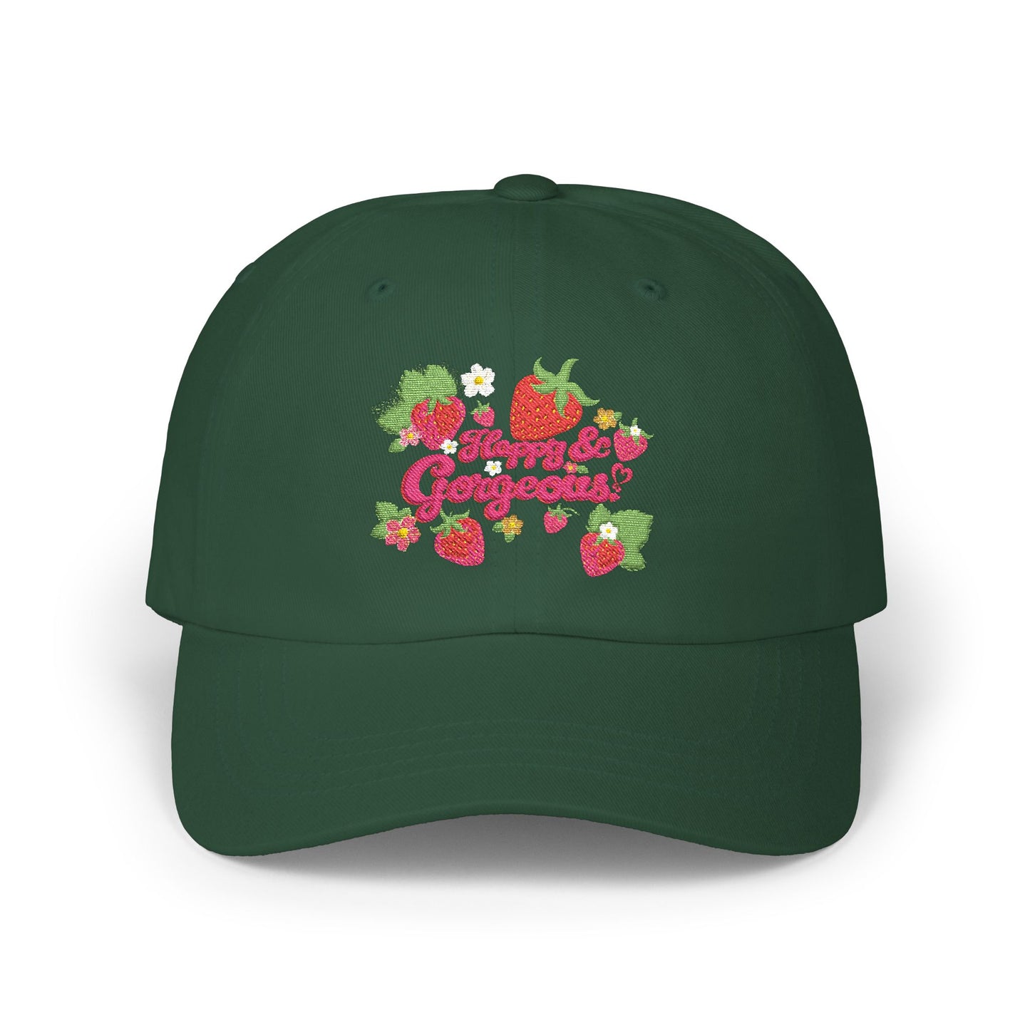 Happy & Gorgeous | Embroidered Hat