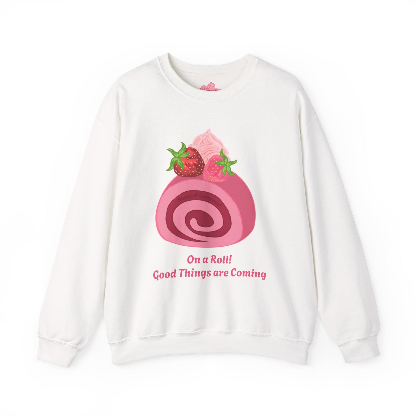 Strawberry Swiss Roll | Sweatshirt