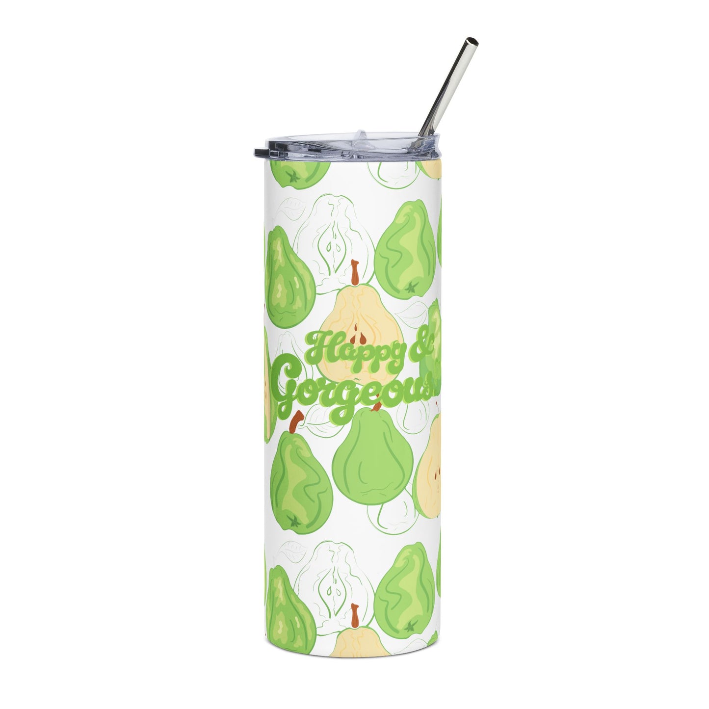 Peaceful Pears | 20oz, Stainless Steel Tumbler