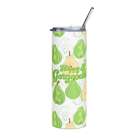 Peaceful Pears | 20oz, Stainless Steel Tumbler