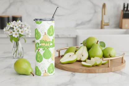 Peaceful Pears | 20oz, Stainless Steel Tumbler