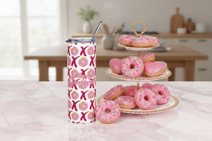 XOXO Donuts Hugs & Kisses | 20oz, Stainless Steel Tumbler