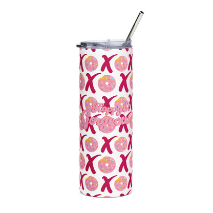 XOXO Donuts Hugs & Kisses | 20oz, Stainless Steel Tumbler