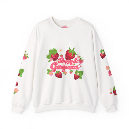 Happy & Gorgeous Strawberry | Sweatshirt
