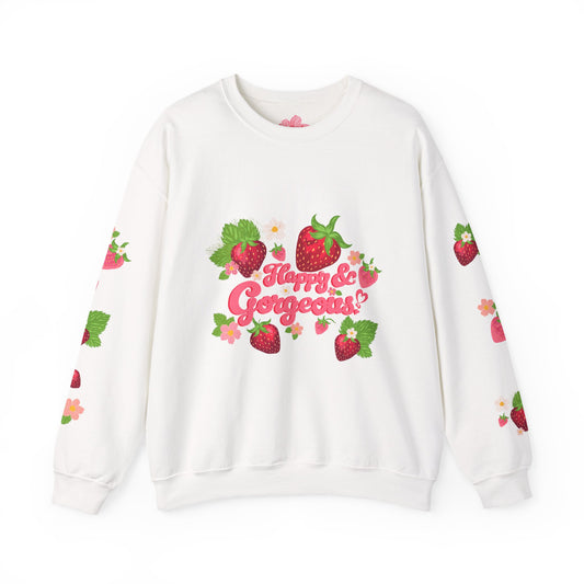 Happy & Gorgeous Strawberry | Sweatshirt