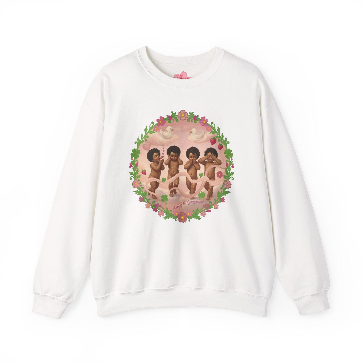 Pink Clouds of Cherubs | Sweatshirt
