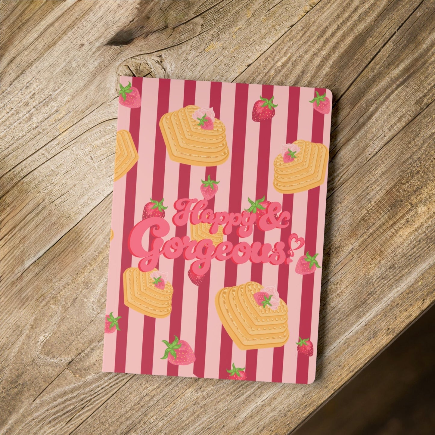 Heart Waffles | Softcover Journal