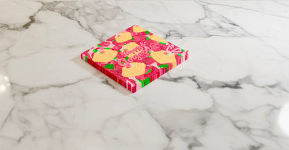 Strawberry Heart Waffles | Post-it Sticky Notes