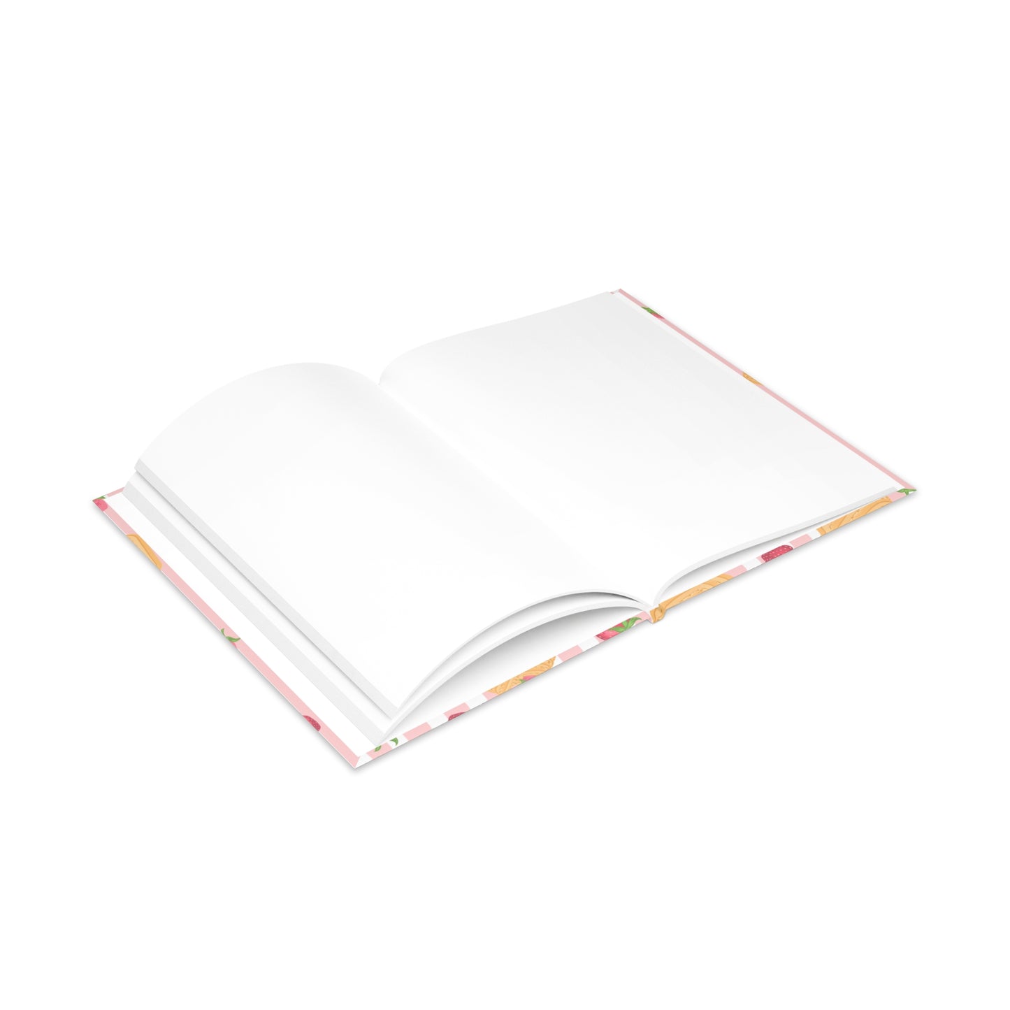 Strawberries & Waffles | Hardcover Journal