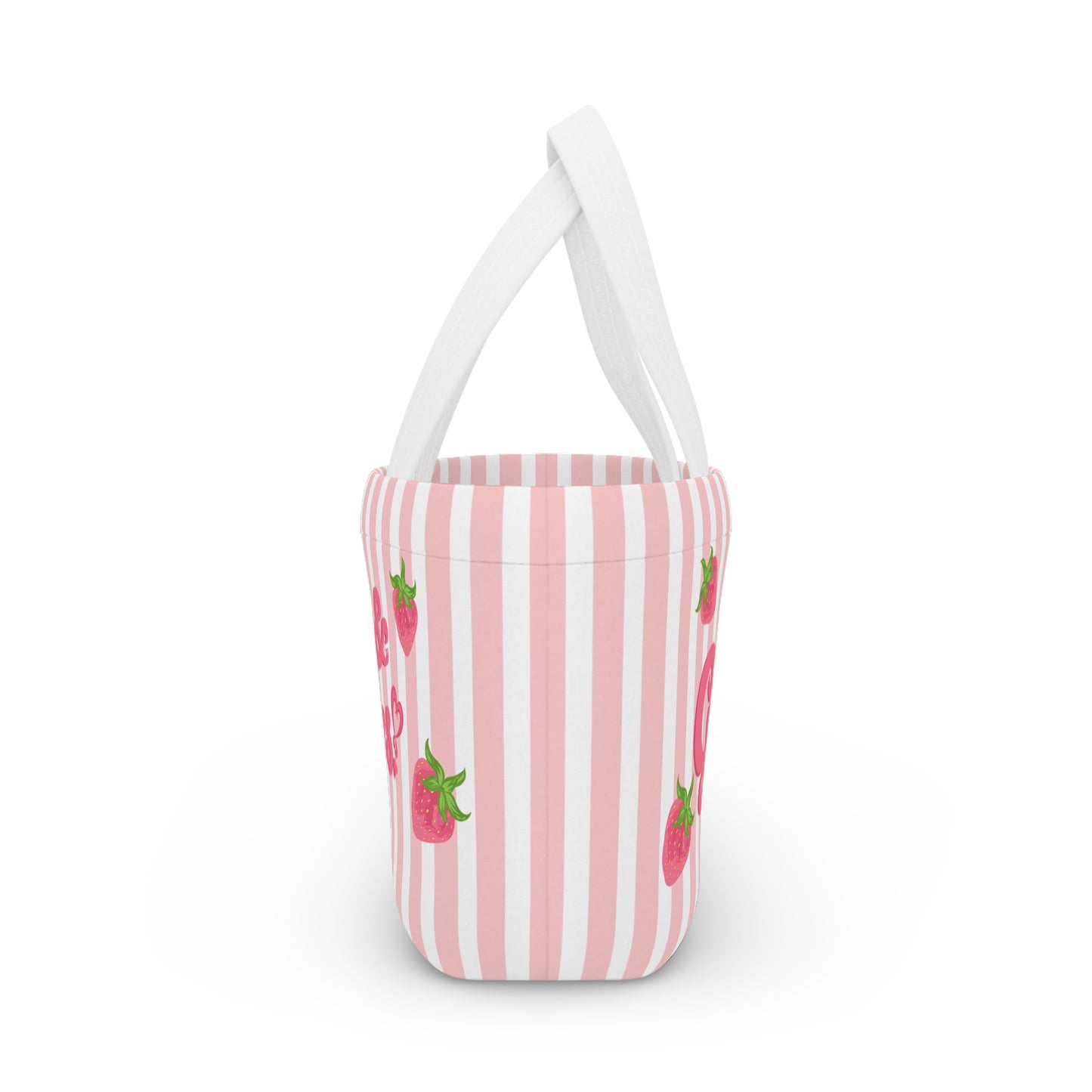 Mini Strawberries & Cream | Lunch Tote Bag