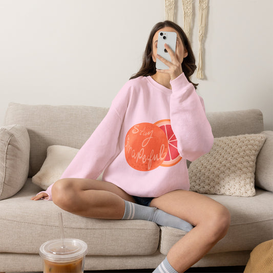 Stay Grapeful | Sweatshirt