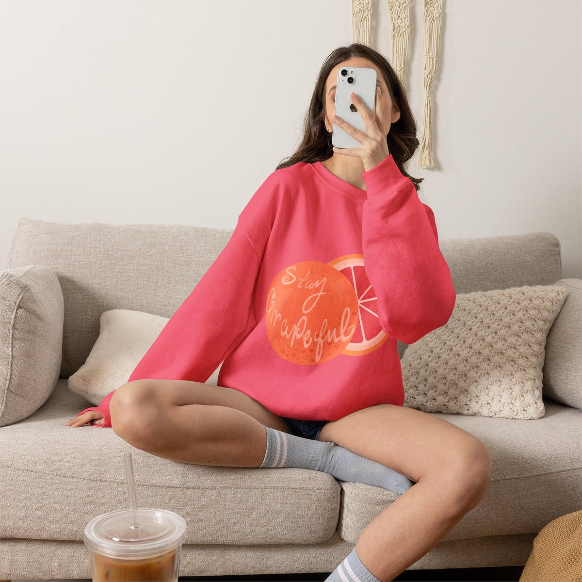 Stay Grapeful | Sweatshirt