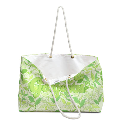 Leafy Green Tea Vibes | Weekender Bag