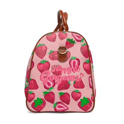 Pink Strawberry Delight | Duffel Bag