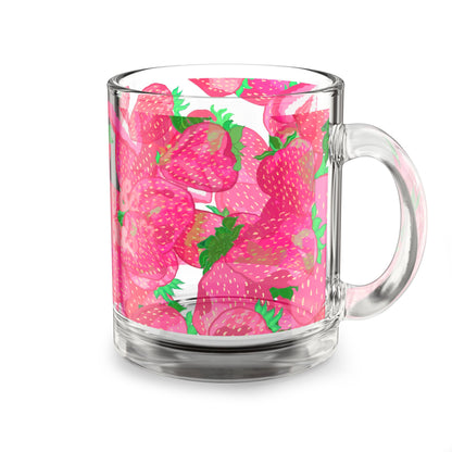 Strawberry Delight | 10oz, Glass Mug