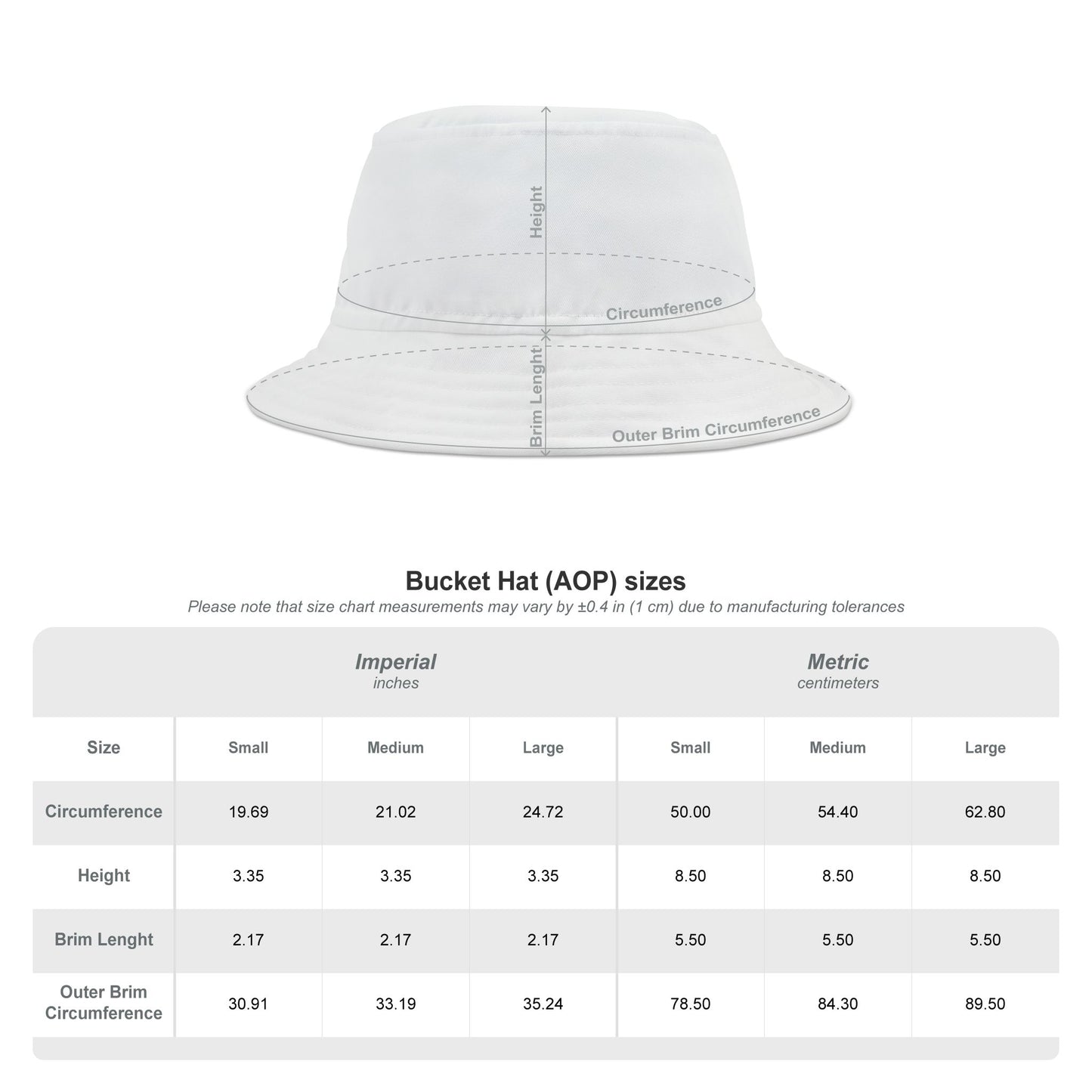 XOXO Donut Hugs & Kisses | Bucket Hat