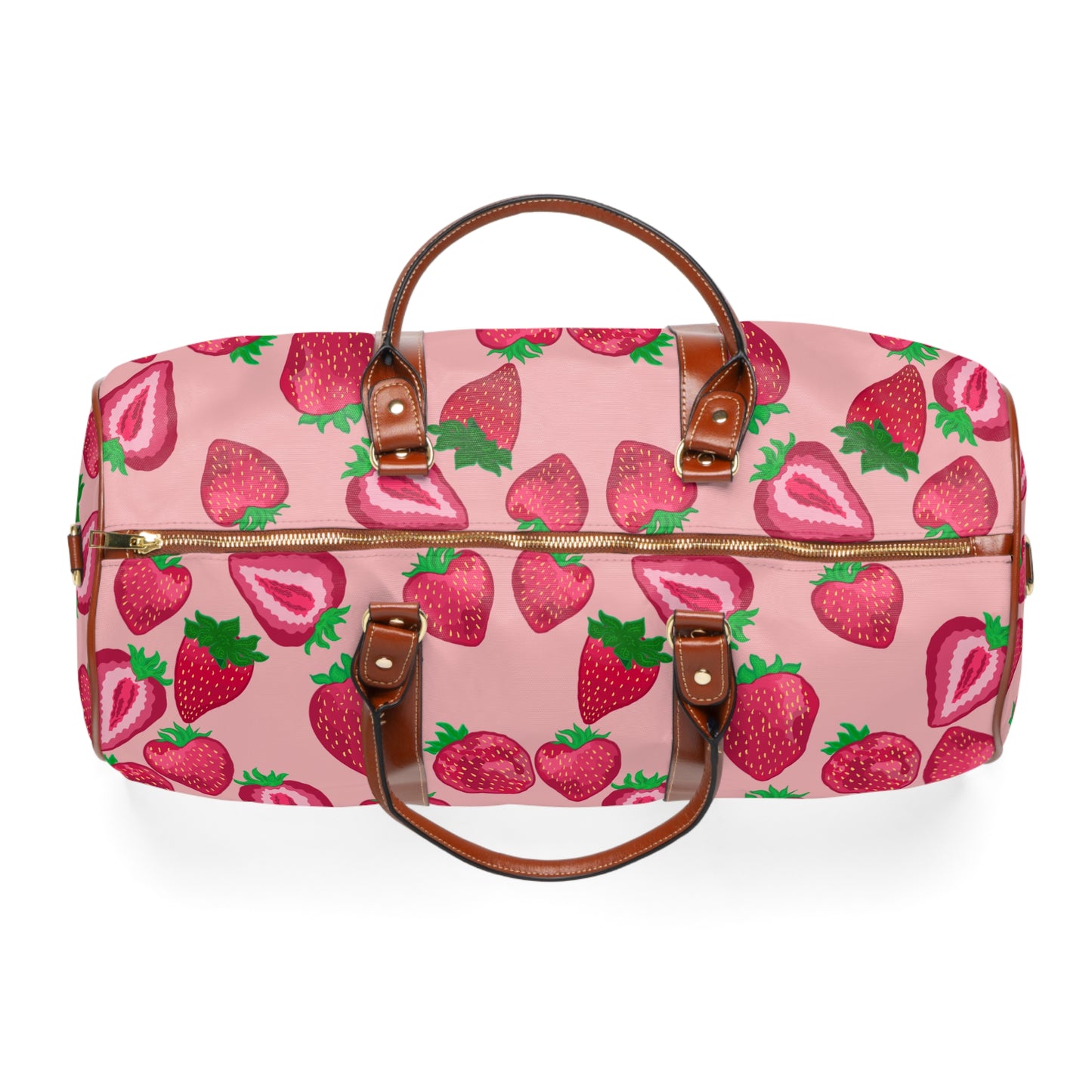 Pink Strawberry Delight | Duffel Bag